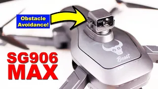 SG906 MAX - This drone shoots lasers!!! Unboxing and Backyard Flight