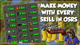 How To Make Money With Every Skill In OSRS 2021 - Low and Medium Level Money Making Guide