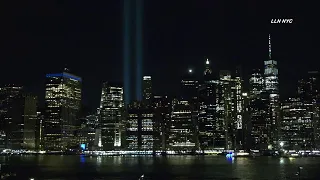 FDNY Dispatch 9/11 Radio Audio w/ Tribute in Lights (2021 Version)