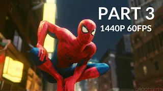 MARVEL'S SPIDER-MAN REMASTERED 100% Walkthrough Gameplay Part 3 - No Commentary (PC - 1440p 60FPS)