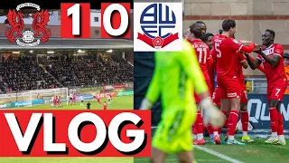 LEYTON ORIENT 1-0 BOLTON WANDERERS MATCHDAY VLOG