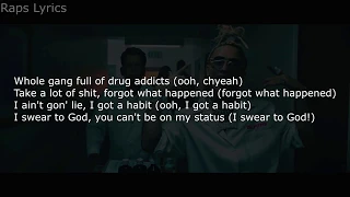 Lil Pump - "Drug Addicts" [LYRICS]