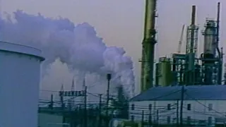 ABC13 coverage of the Marathon hydrofluoric acid leak in 1987
