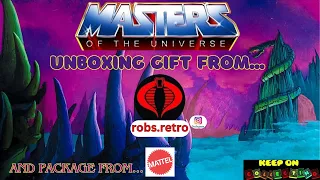 ✨NEW✨MOTU package from Mattel and Unboxing gift from Robs Retro