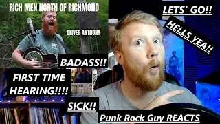 First Time Hearing!! Oliver Anthony - Rich Men North Of Richmond | REACTION!!!! Now This Is Awesome!