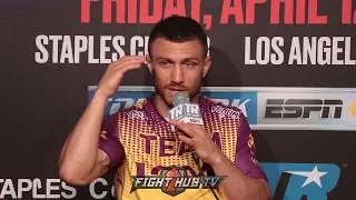 VASYL LOMACHENKO & BOB ARUM GO OFF ON TANK DAVIS HARD!!!!