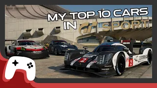 My Top 10 Cars In Gran Turismo Sport