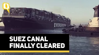 Suez Canal Reopens After Megaship ‘Ever Given’ is Finally Freed | The Quint