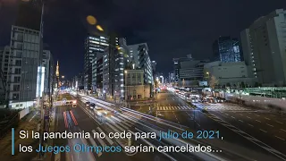 Sin pompa y con esperanza, Tokio lanzó cuenta atrás para Juegos Olímpicos 2021 | AFP