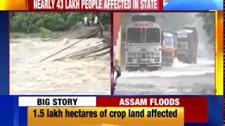 Floods ravage Assam; death toll rises to 15, nearly 50 lakh affected