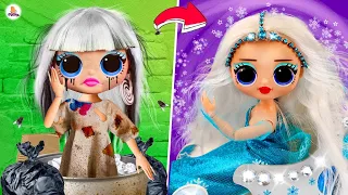 10 ИДЕЙ для Модной Куклы ЛОЛ ОМГ Disney Princess #Elsa Hacks an Crafts