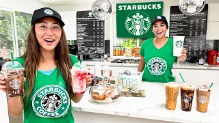 WE OPENED a REAL STARBUCKS!!