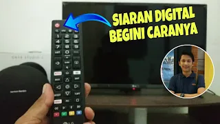 How to search for Digital TV broadcasts without Set Top Box on LG LED TV