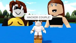 HACKER COUPLE! (Build a Boat Funny Moments)