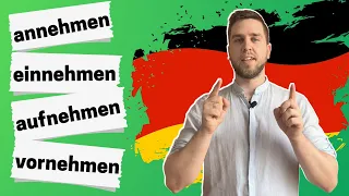 Diese Verben mit NEHMEN solltest du kennen! |  Deutsch lernen B2-C2