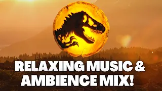 JURASSIC WORLD AMBIENCE & MUSIC | 1 Hour Version (Jurassic Park Music Mix & Isla Nublar Ambience)