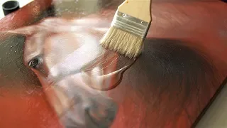 Как покрыть лаком картину нарисованную масляными красками ?