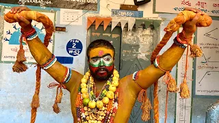 talwar shiva Potharaju making | Talwar Shiva Potraj making at Puranapool Bonalu | Old city Bonalu