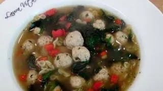 How to make Italian Wedding Soup - Recipe by Laura Vitale - Laura in the Kitchen Ep. 105