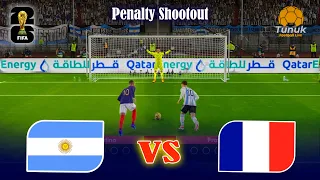 Argentina Vs France - FINAL - Penalty Shootout FIFA World Cup 2026 | Messi vs Mbappe | PES Gameplay