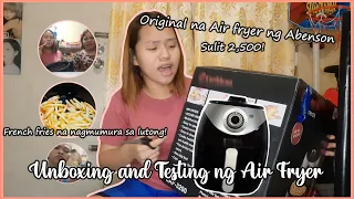 MURANG AIRFRYER NG ABENSON! -French fries na nagmumura sa lutong at walang mantika! | Jhaderiel Mith