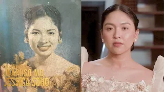 Babae, kahawig na kahawig ang lumang larawang naka-display sa National Museum|Kapuso Mo,Jessica Soho