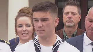 Not Guilty: Seaman Recruit Ryan Mays speaks after trial ends