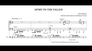 Hymn to the Fallen by John Williams (reduction and analysis)