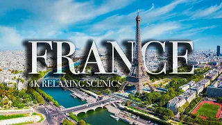 French Landscapes, 4K Aerials & Relaxing Music. Over 100 TOP Places in France with descriptions🇫🇷