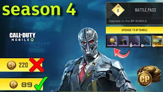 Buying battle pass in codm season 4 || how to purchase battle pass call of duty mobile