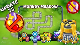 How To Beat Monkey Meadow On Chimps! Monkey Meadow [Chimps] Guide | BTD 6 (Update 38)