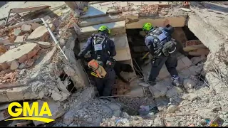 US aid teams join rescue efforts in Turkey, Syria after earthquake l GMA