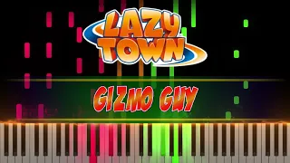 Gizmo Guy  - LazyTown piano cover [piano tutorial + sheet piano]