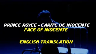 Prince Royce - Carita De Inocente (Letra and Lyrics Translation in English)