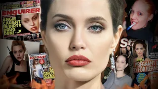 Angelina Jolie's SAD and TRAUMATIC Life (DEATH, ADDICTION, and DEPRESSION)