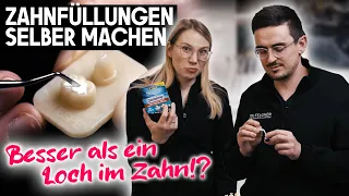 Zahnfüllungen für zu Hause zum selber machen? Kann das eine gute Idee sein?