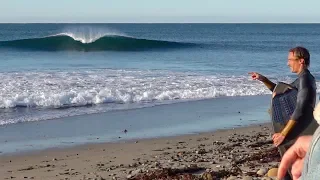 Scoring PERFECT mini waves at Trestles with NOBODY OUT!!!