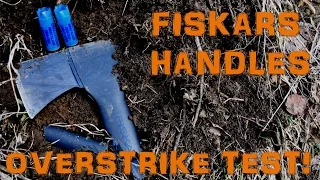 Fiskars Chopping Axe | Overstrike Test | Shotgun Test!