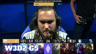 Golden Guardians vs Team Liquid | Week 3 Day 2 S11 LCS Summer 2021 | GG vs TL W3D2 Full Game