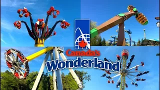 Top 10 BEST Flat Rides | Canada's Wonderland Theme Park