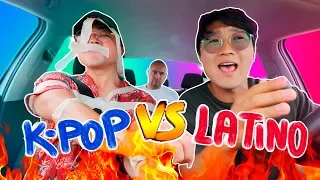 KPOP VS REGGAETON ver. 2 / CARPOOL  ft. COREANO VLOGS | kenroVlogs