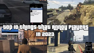 GTA Online Top 10 Things That Annoy Players In 2023