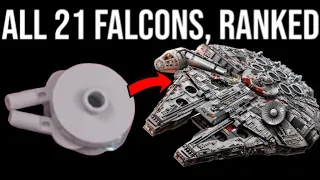 EVERY Lego Millennium Falcon, Ranked From WORST to BEST (All 21)