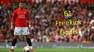 Cristiano Ronaldo - All 61 Freekick Goals in ONE GO