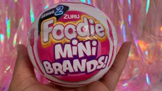 Foodie Mini Brands Unboxing ‼️ |Asmr Satisfying