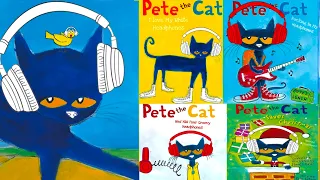 Pete The Cat I Love My White Headphones and More Pete the Cat book Collection