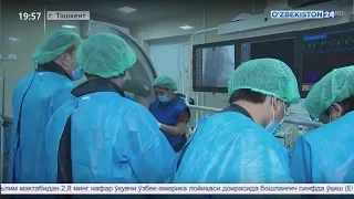 Совместная операция узбекских и российских кардиохирургов