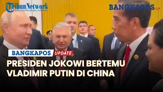 Momen Presiden Jokowi Bertemu Vladimir Putin di China, Saling Sapa hingga Foto Bersama