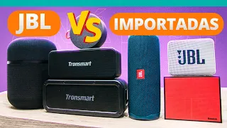 Qual a melhor Caixa de som Bluetooth? JBL x Importadas | Comparativo [4K]