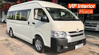 Toyota HIACE 2023 VIP Luxuy Van-interior Exterior Details